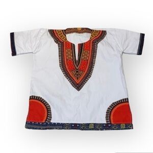 𝅺BOY African traditional ethnic shirt - size 7